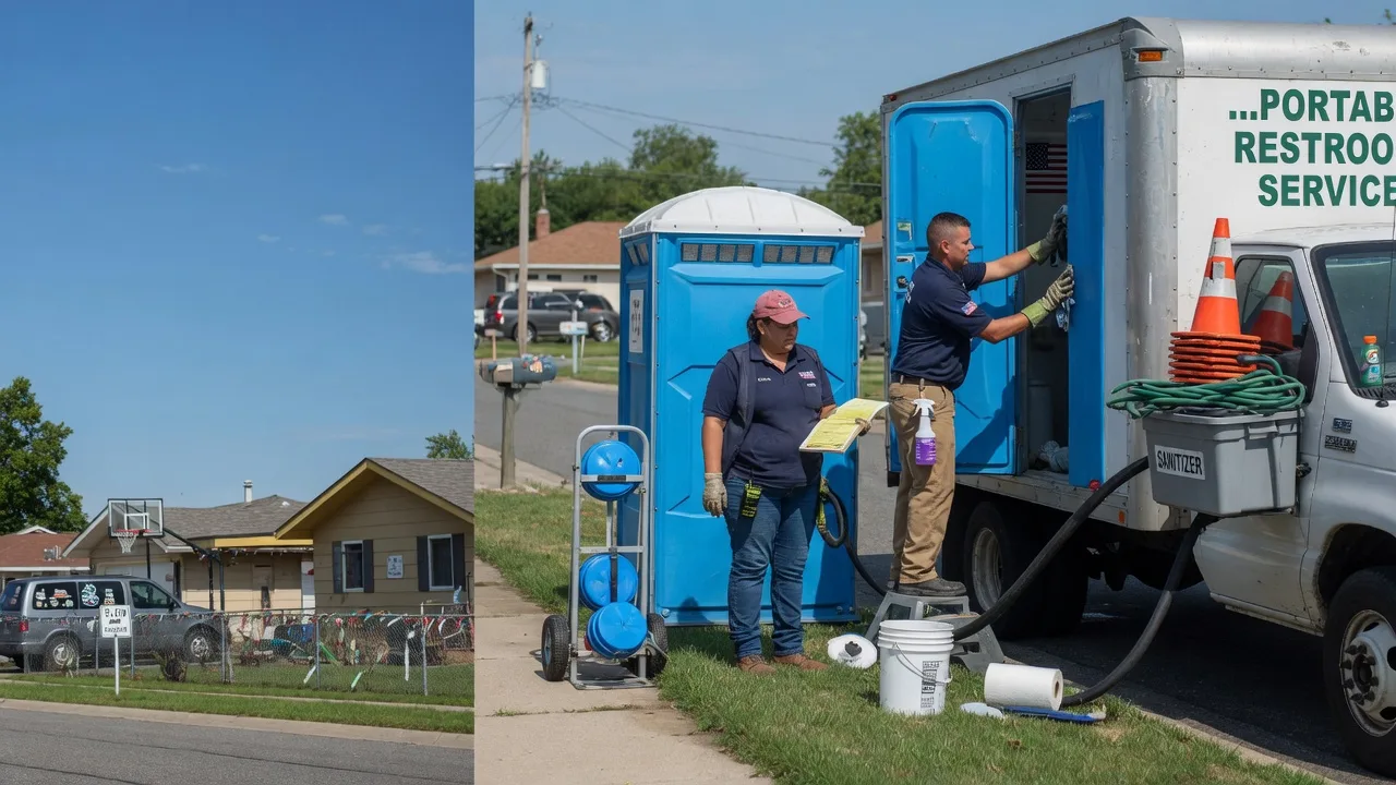 Porta Potty Rental in Saunemin, IL near me